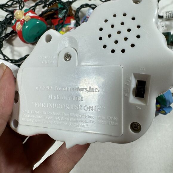 Vintage The Night Before Christmas Storytelling Light Strand Music Works Video - Picture 14 of 17